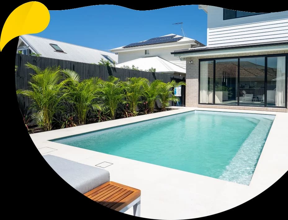 Aquify Pools expert team installing premium fibreglass pool